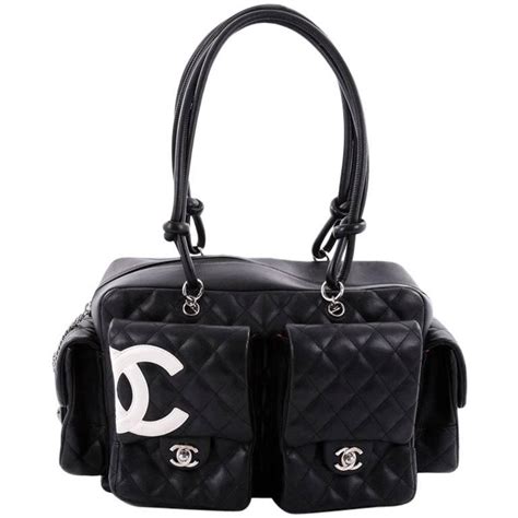 Chanel Quilted Large Cambon Multipocket handbag